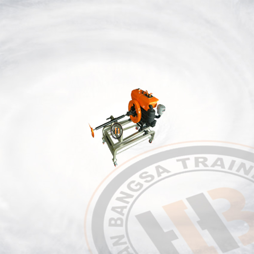 Diesel Engine Trainer Stand 1 Cylinder Yanmar/Kubota With Propeler