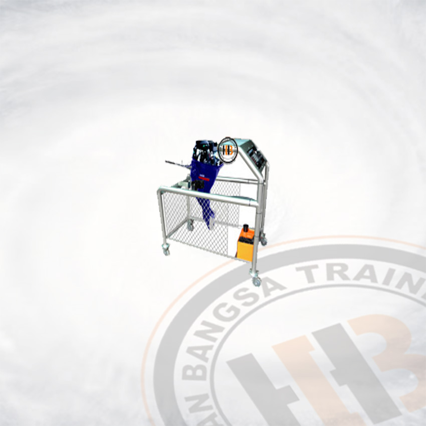 Trainer Mesin Bensin Tempel 2 Tak 15 HP (Boat Yamaha)