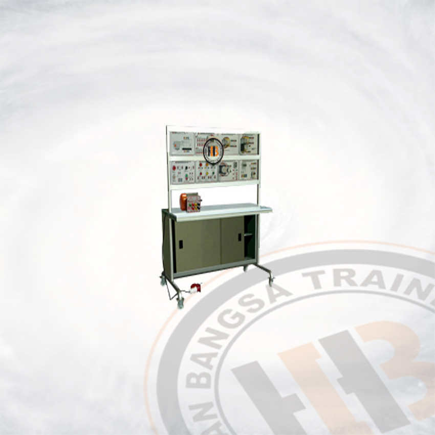 Trainer Kontrol Motor Elektrik 3 Phase (Motor Control PLC Smart Zelio) With Motor