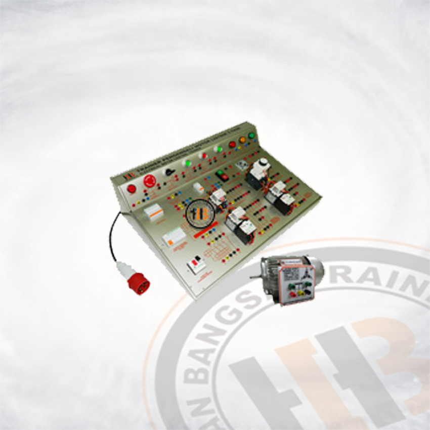 Trainer Kontrol Motor Elektrik 3 Phase (Motor Control) With Motor