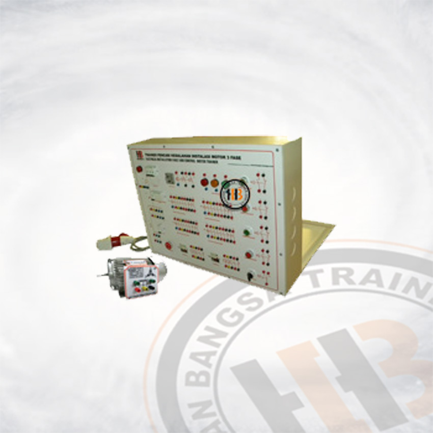 Trainer Pencari Kesalahan Instalasi Motor 3 Fase (Electrical Installation Fault And Control Motor)