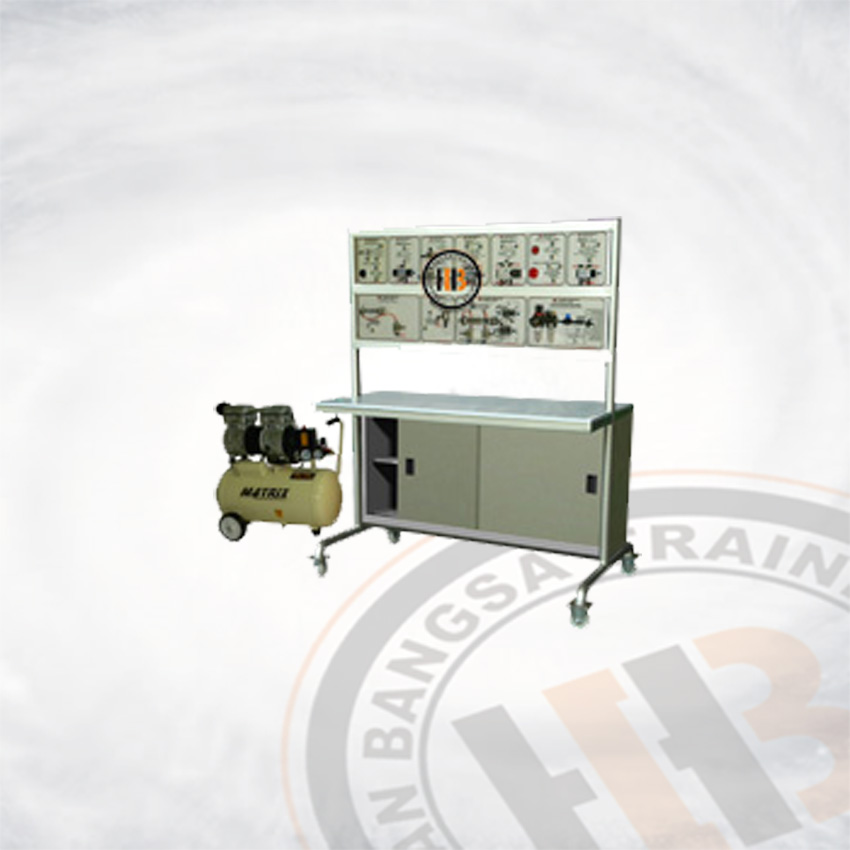 Trainer Pneumatik Dasar I (Basic Pneumatics) Model 2 