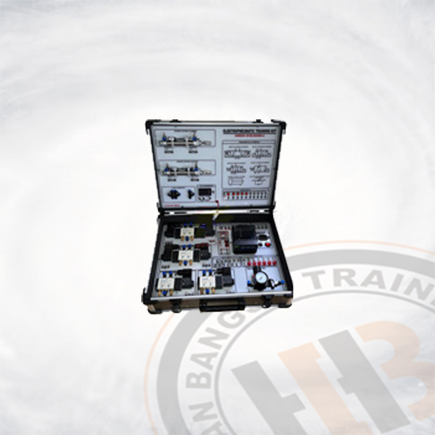 Trainer Elektro Pneumatic With PLC Omron CP2E-E2