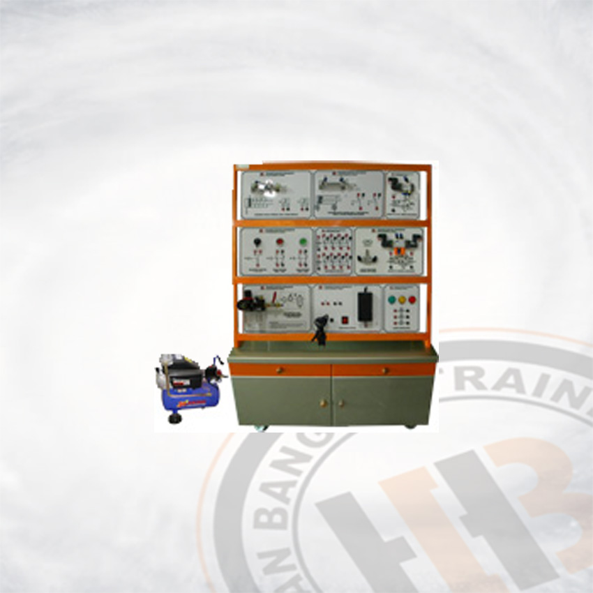 Trainer Elektro Pneumatik Dasar (Basic Electro Pneumatics) 