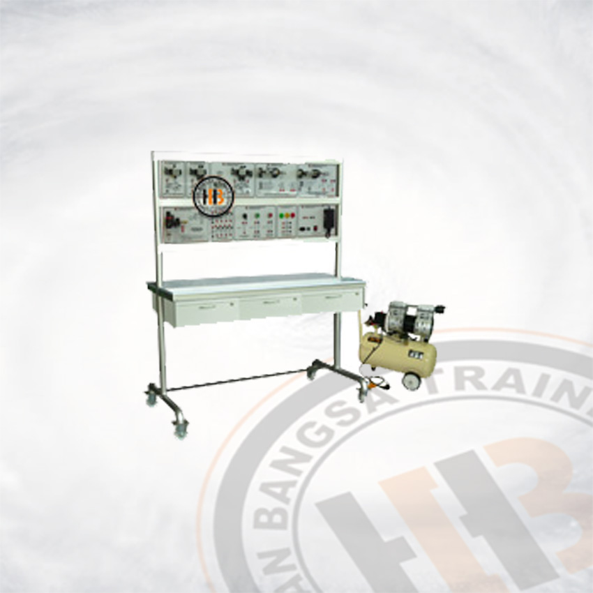 Trainer Elektro Pneumatik Dasar (Basic Electro Pneumatics)