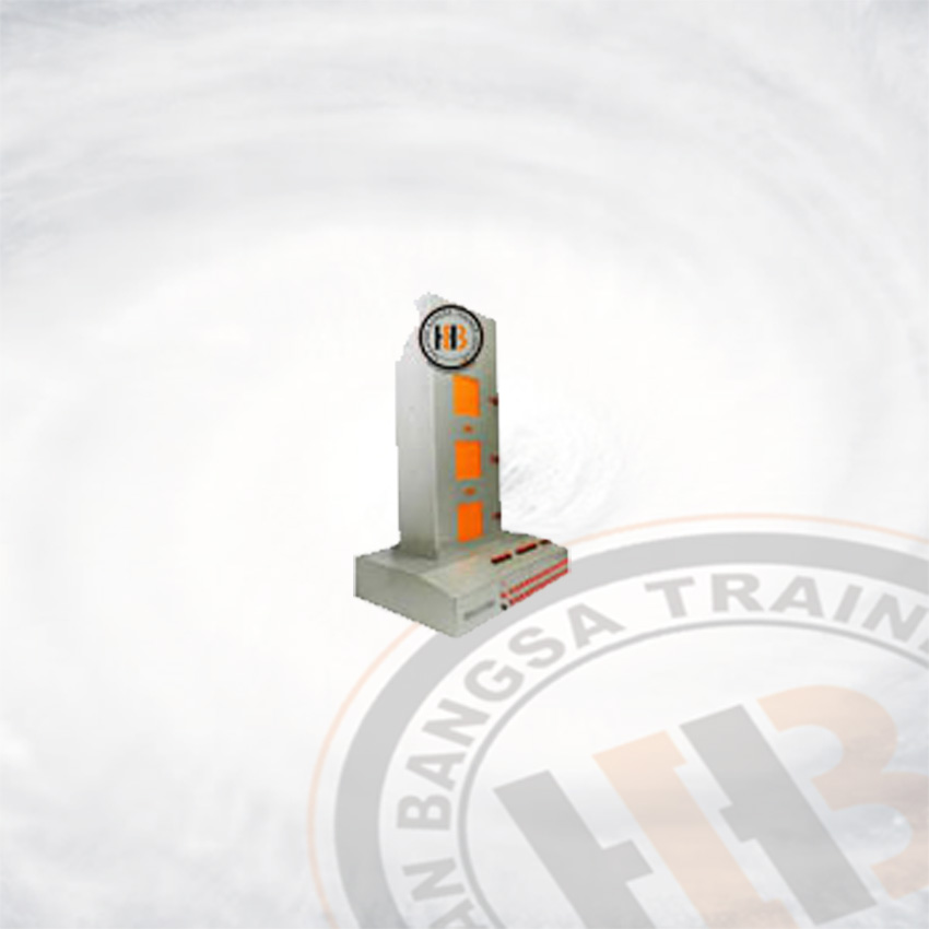 Model Lift 3 Lantai Berbasis PLC