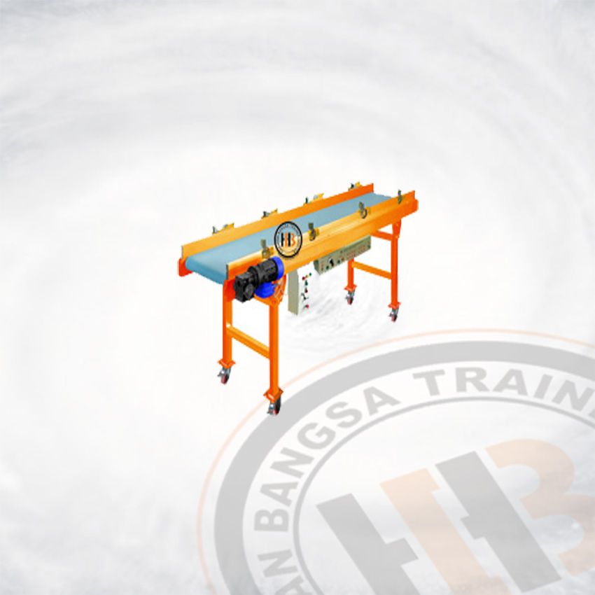 Model Otomasi Industri Conveyor Motor 3 Phase 