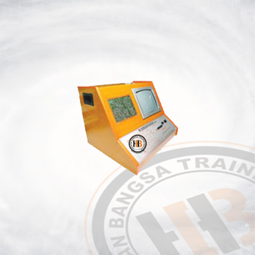 Trainer Televisi Hitam-Putih 12 Inch