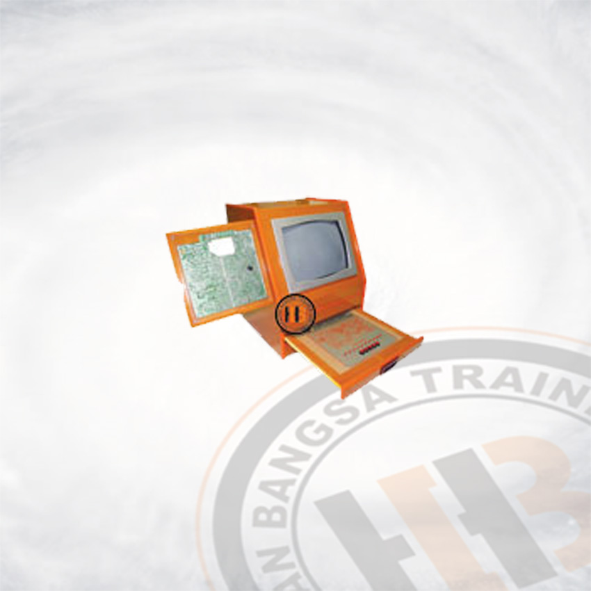 Trainer Televisi Berwarna (Sliding) 14 Inch