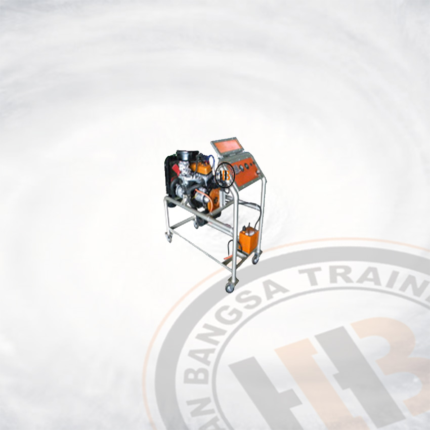 Gasoline Engine Trainer Stand 5K Meja Lipat