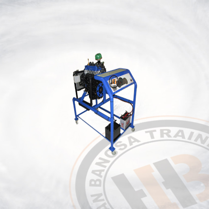 Gasoline Engine Trainer Stand EFI VVTi Avanza Biru