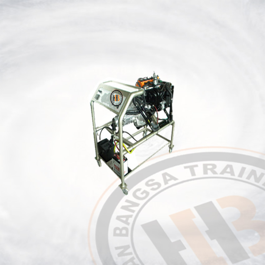 Gasoline Engine Trainer Stand EFI VVTi Avanza (K3-VE) ECU Lokal + Transmisi Manual