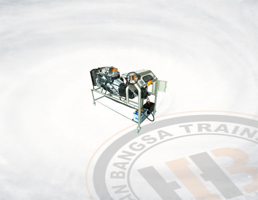 Diesel Engine Trainer Stand Toyota 1KZ + Transmission Automatic