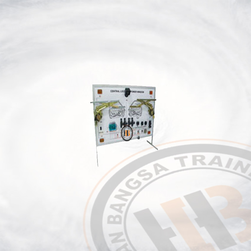 Central Lock, Alarm And Power Window Trainer