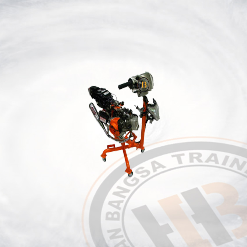 Motorcycle Life Four Strokes Trainer Stand Transmisi Automatic Sistem EFI Next