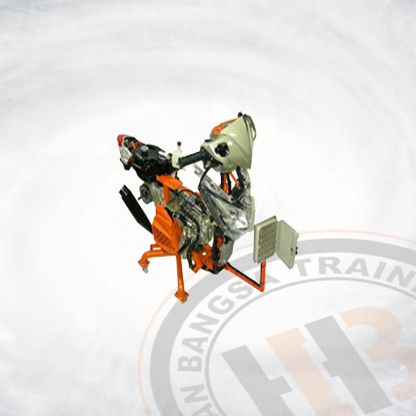 Motorcycle Life Four Strokes Trainer Stand Transmisi Automatic Sistem EFI Radiator Vario/Spacy 125Cc With Fault Switch