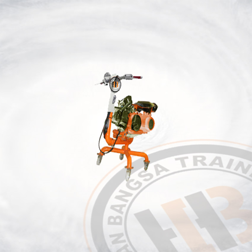 Motorcycle Life Four Strokes Trainer Stand Transmisi Automatic Sistem EFI Vespa