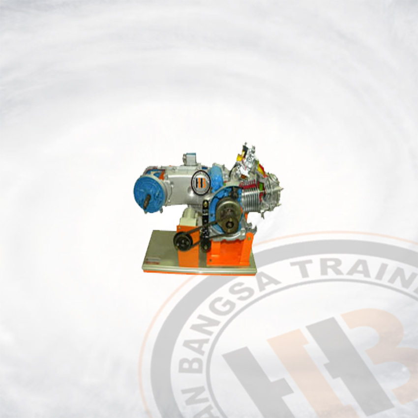 Motorcycle Four Strokes Engine Transmisi Automatic Live (With Motor Induksi)