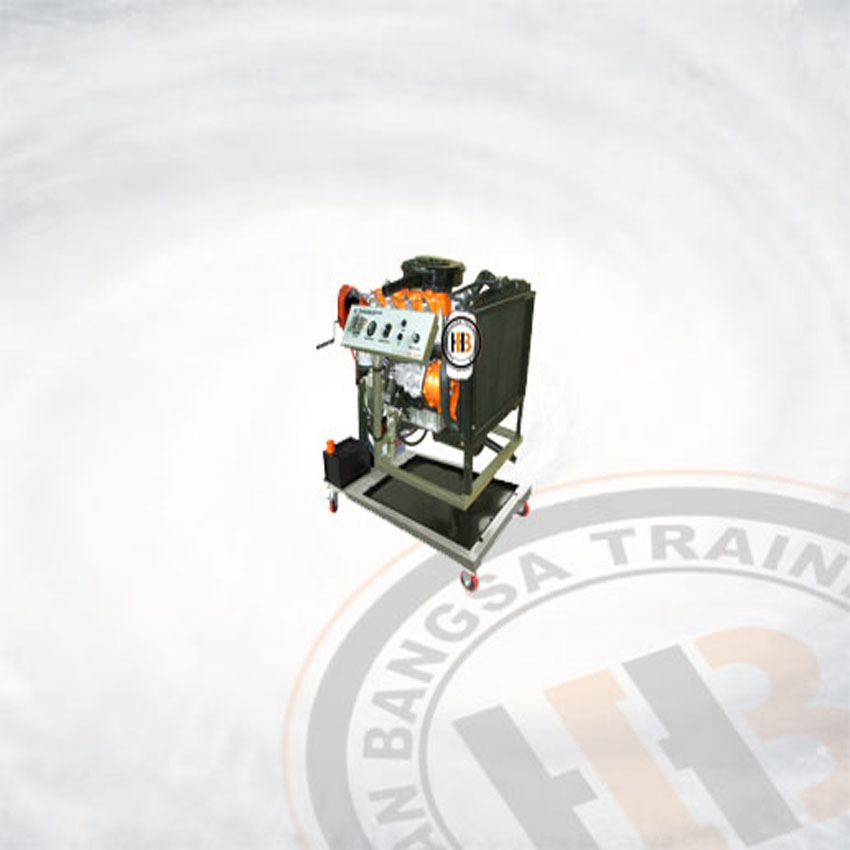 Diesel Engine Trainer Rotating Stand Isuzu Panther 2300cc Rotary With Gearbox