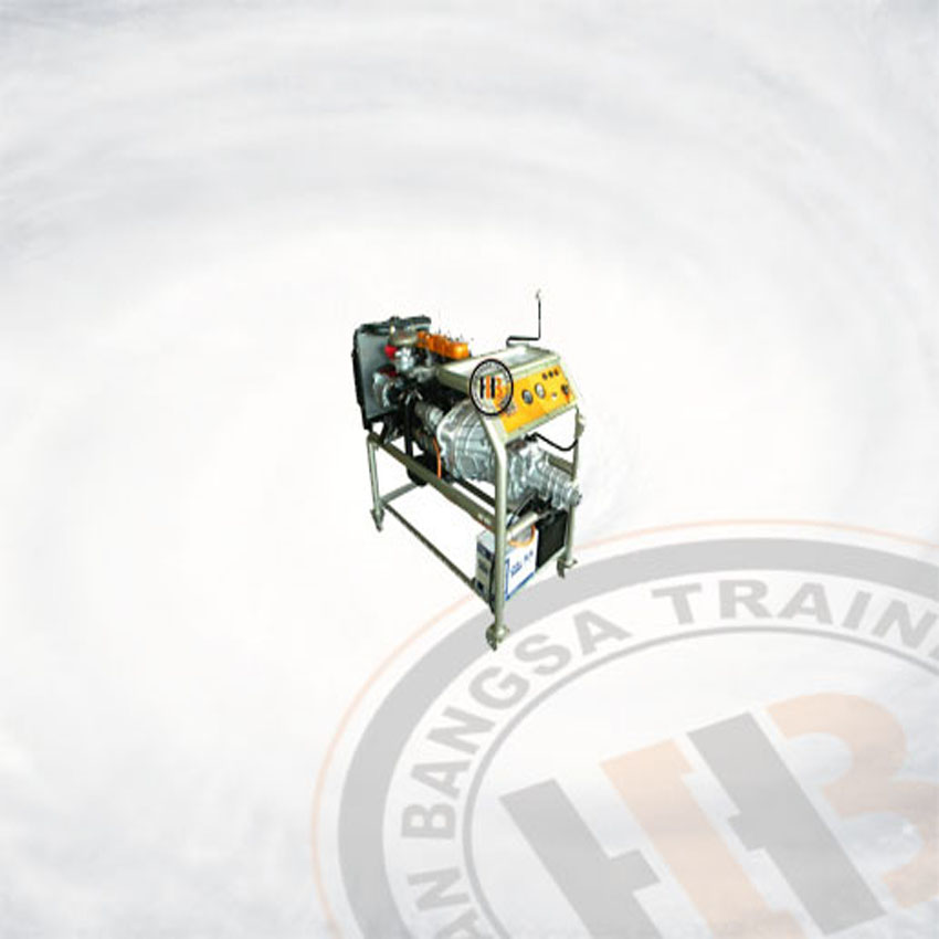 Diesel Engine Trainer Stand Isuzu Panther 2300cc Rotary + Transmisi Manual