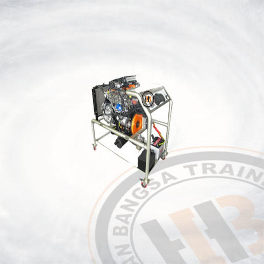 Diesel Engine Trainer Stand Hilux/Innova 1KD-FTV Turbo Intercooler