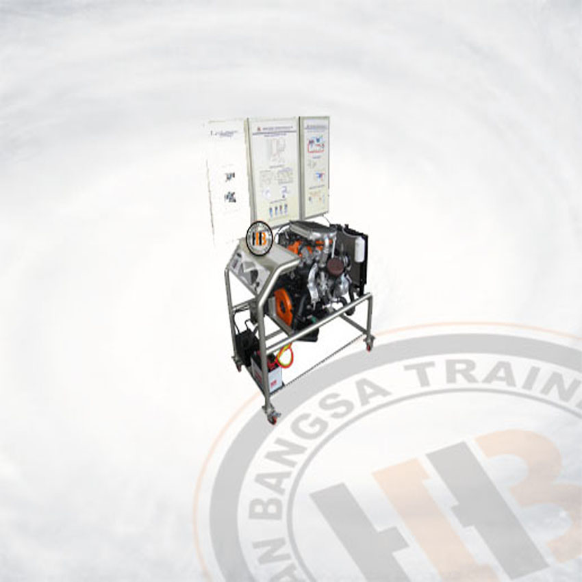 Diesel Engine Trainer Stand Hilux/Innova 1KD-FTV Turbo Intercooler Papan