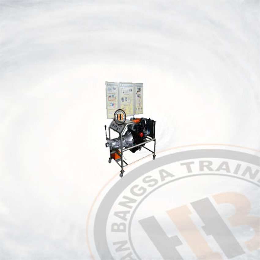 Diesel Engine Trainer Stand Hilux 2LT + Transmission Manual Papan