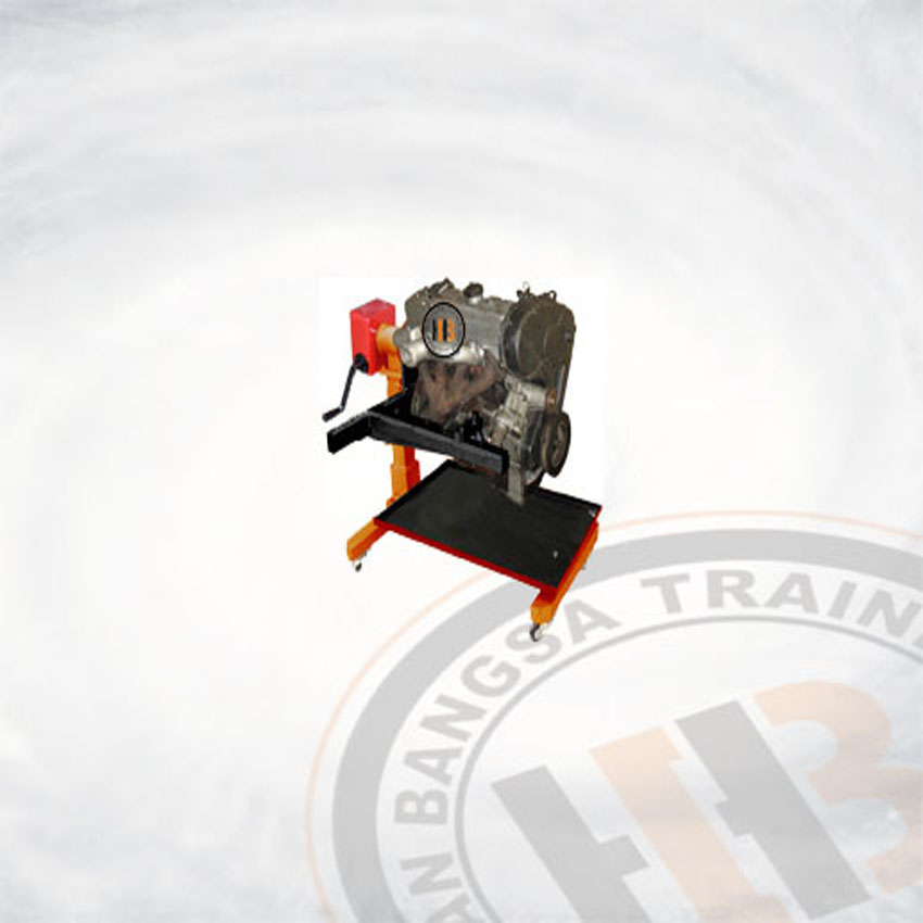 Diesel Engine Overhaul With Stand Rotation With Gearbox