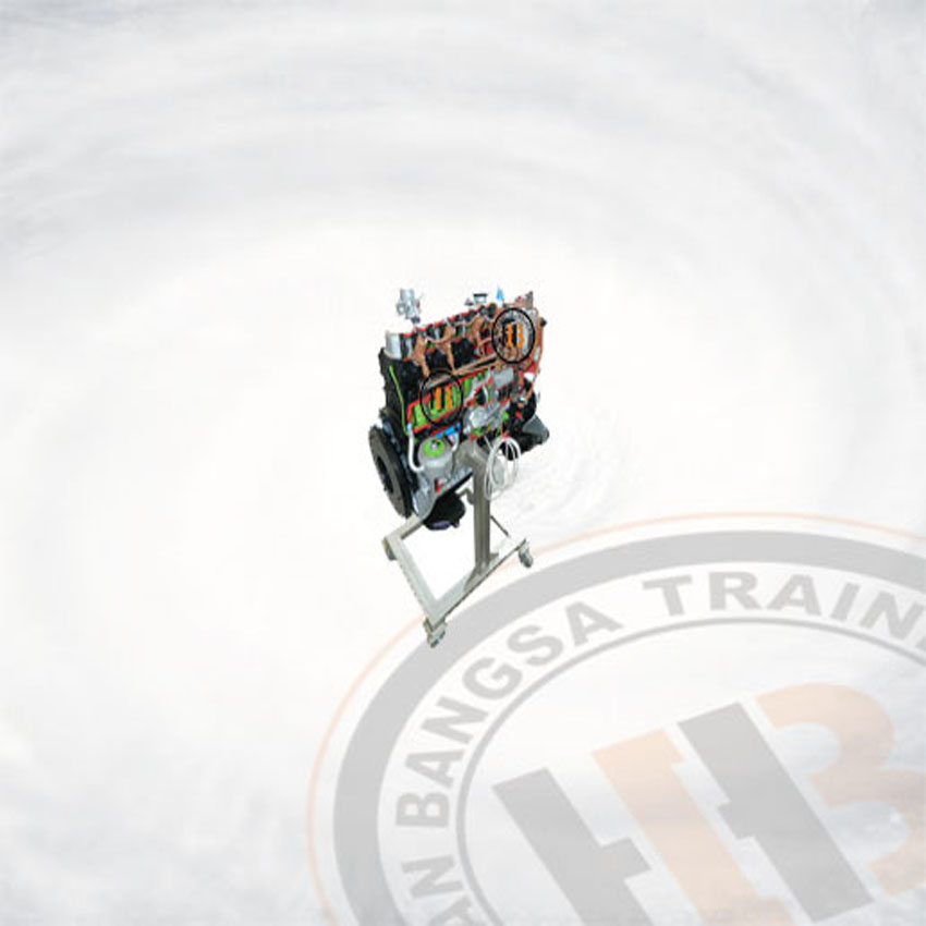 Diesel Engine Stand Model 4 Cylinder