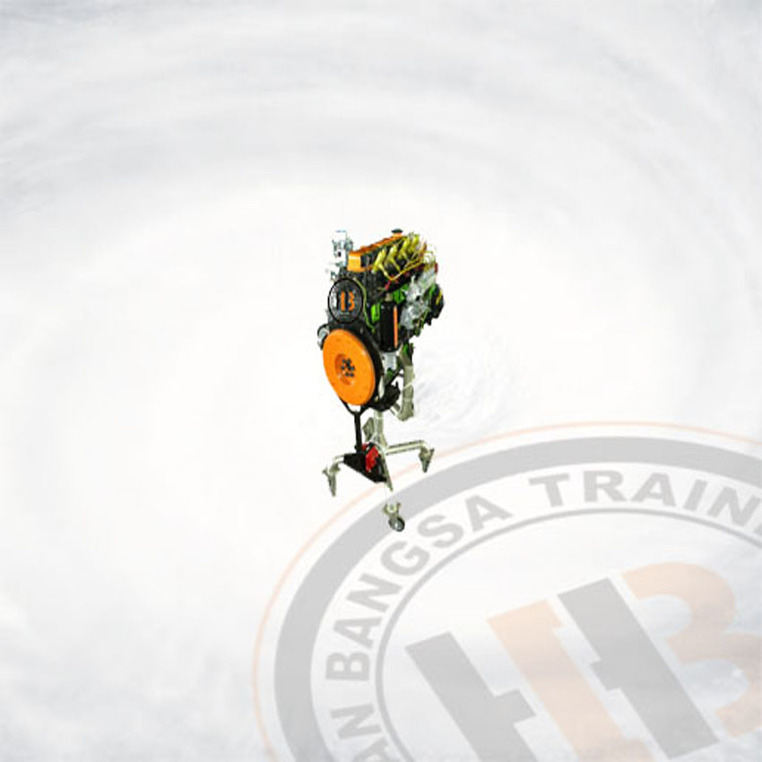 Diesel Engine Stand Model 4 Cylinder