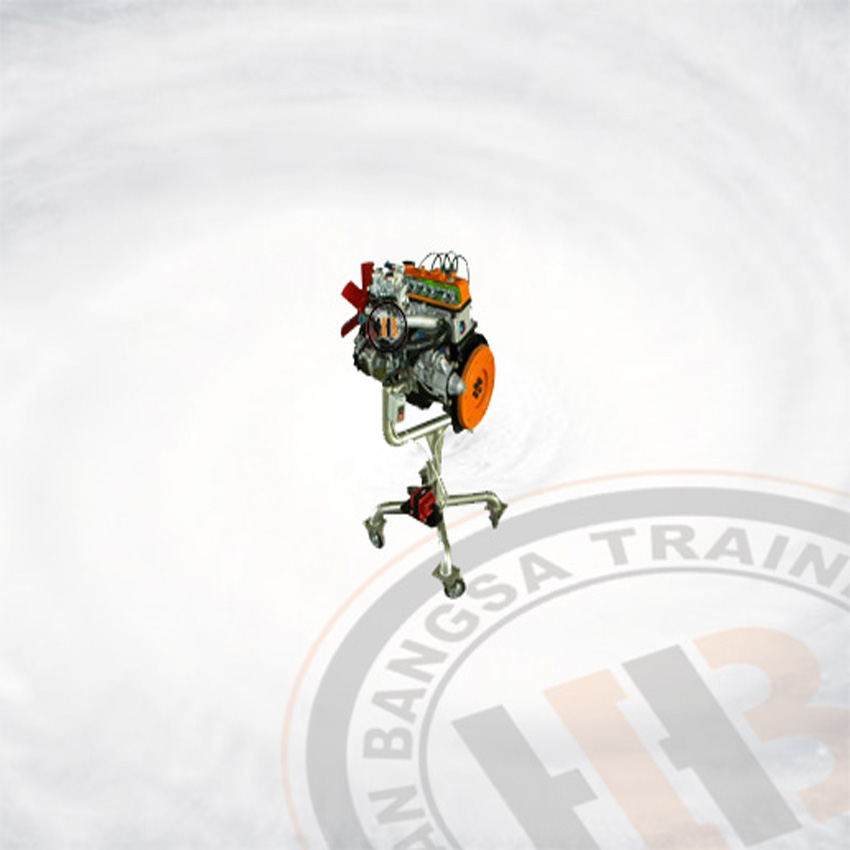 Gasoline Engine Stand Model 4 Cylinder