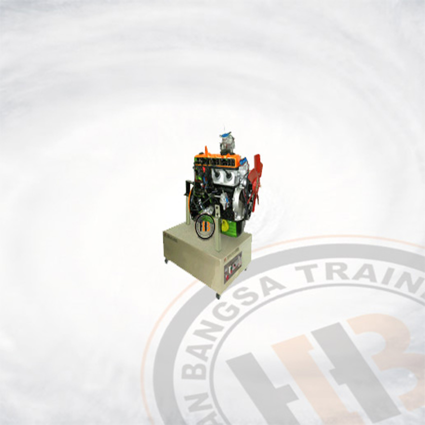 Gasoline Engine Stand Model 4 Cylinder Box