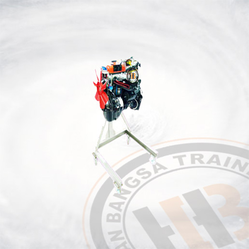 Gasoline Engine Stand Model 4 Cylinder