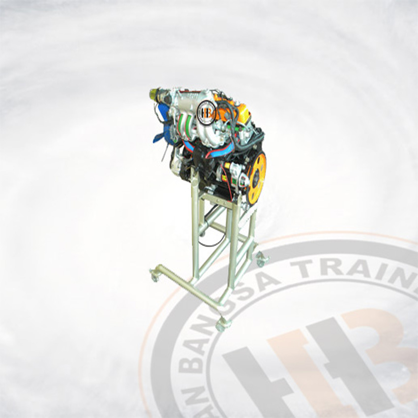 Gasoline 7K EFI Engine Stand Model 4 Cylinder