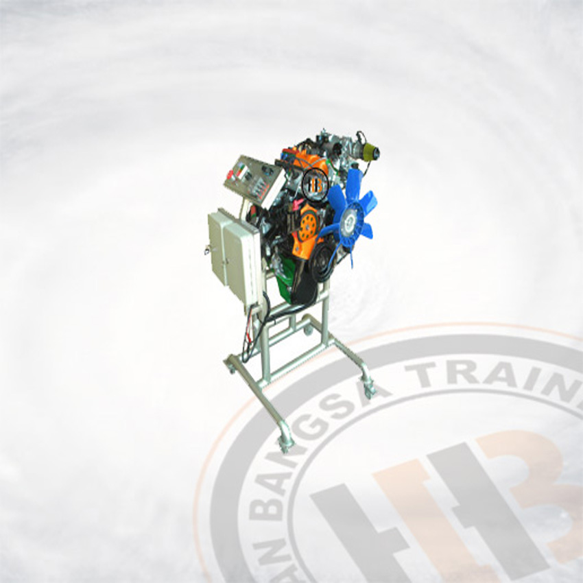 Gasoline 7K EFI Engine Stand Model 4 Cylinder Complete EMS Live