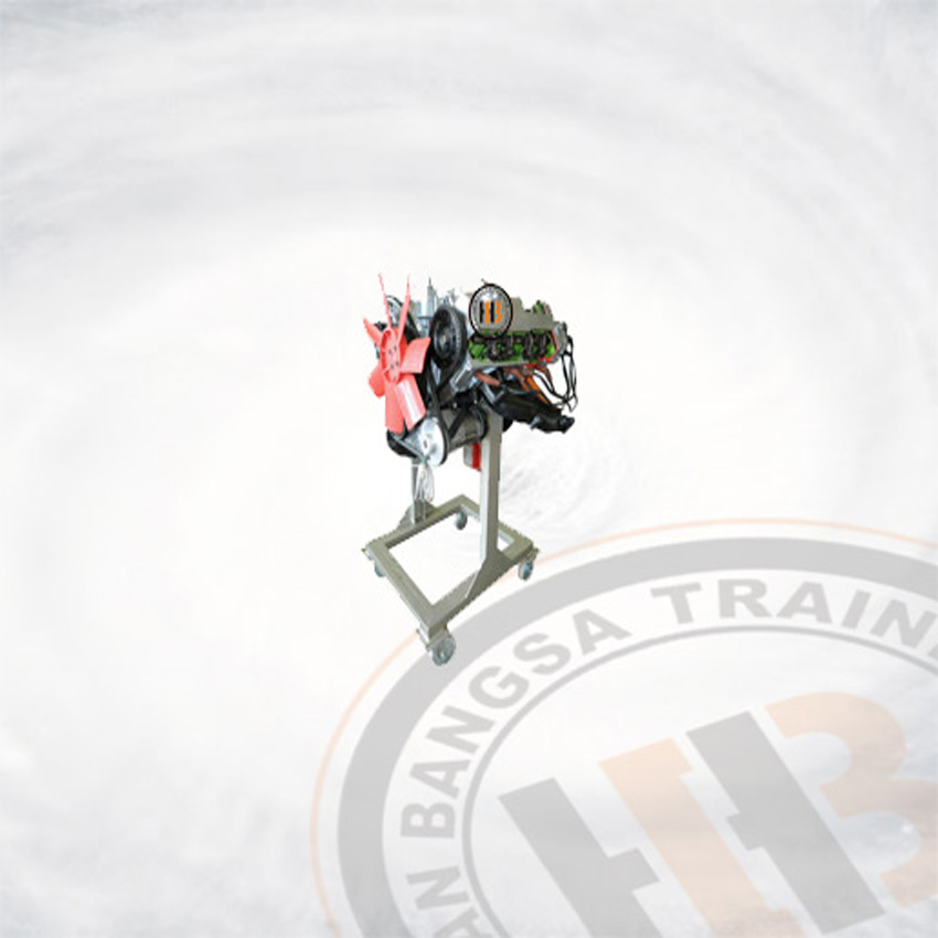 Gasoline Engine Stand Model 4 Cylinder Mitsubishi T120