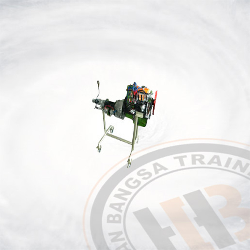 Gasoline Engine Stand Model 4 Cylinder Transmisi