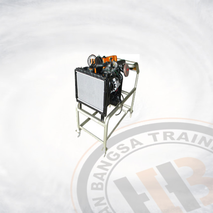 Diesel Engine Trainer Stand Excavator Komatsu PC130F-7