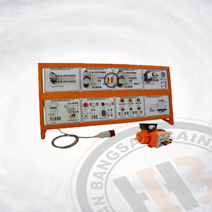Trainer Kontrol Motor Elektrik 3 Fase (Motor Control) With Motor