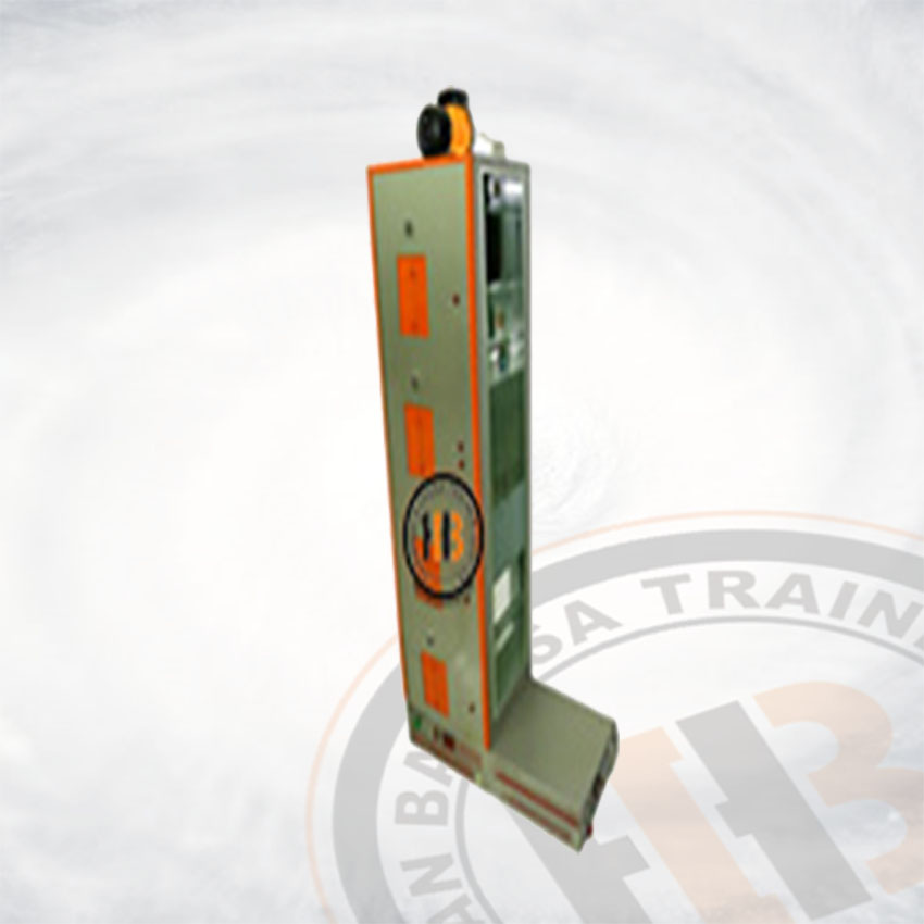 Model Lift 4 Lantai Berbasis PLC Transparan